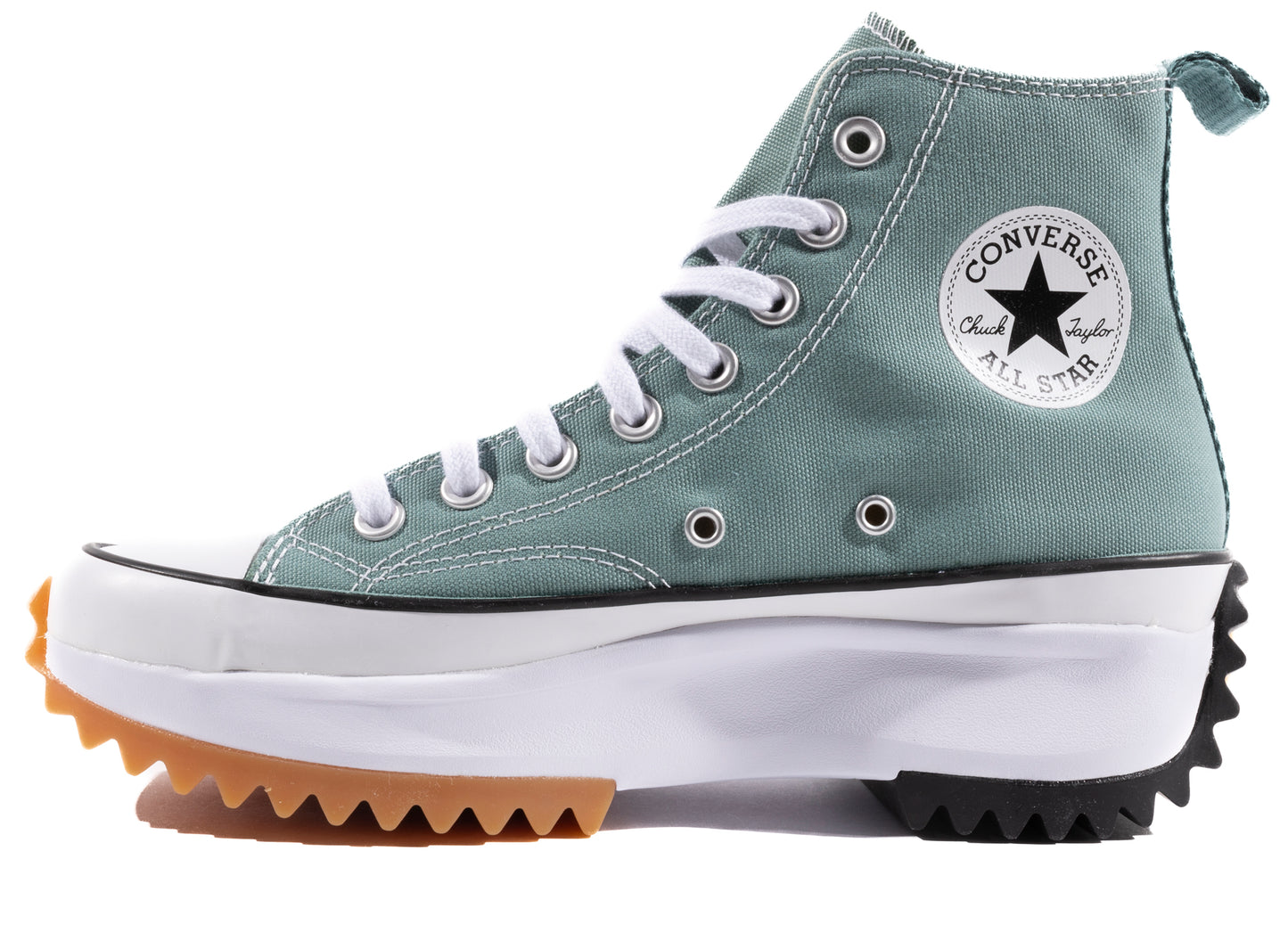 Converse Run Star Hike Hi in Jade Unity / Black / White