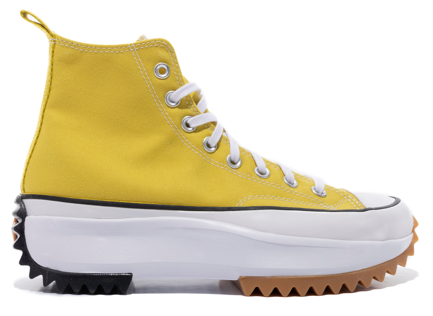 Converse Run Star Hike Hi in Lemon / Black