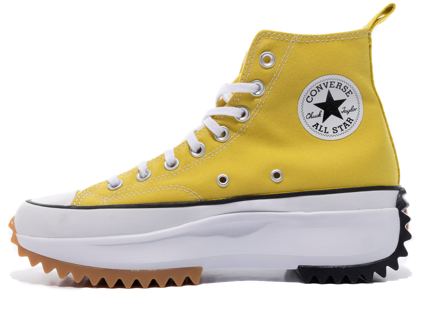 Converse Run Star Hike Hi in Lemon / Black