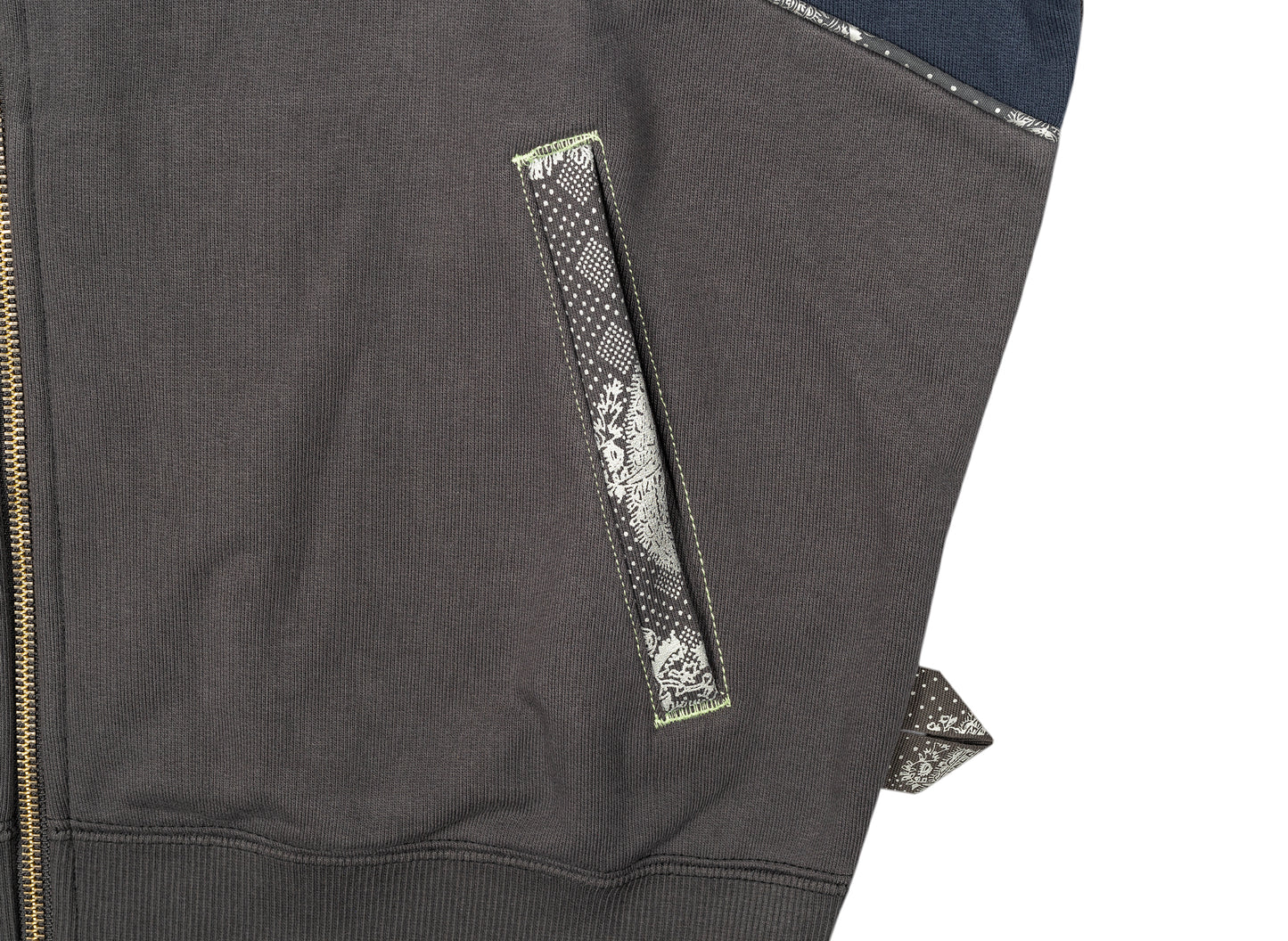 Converse x Paria Farzaneh Full Zip in Anthrazit