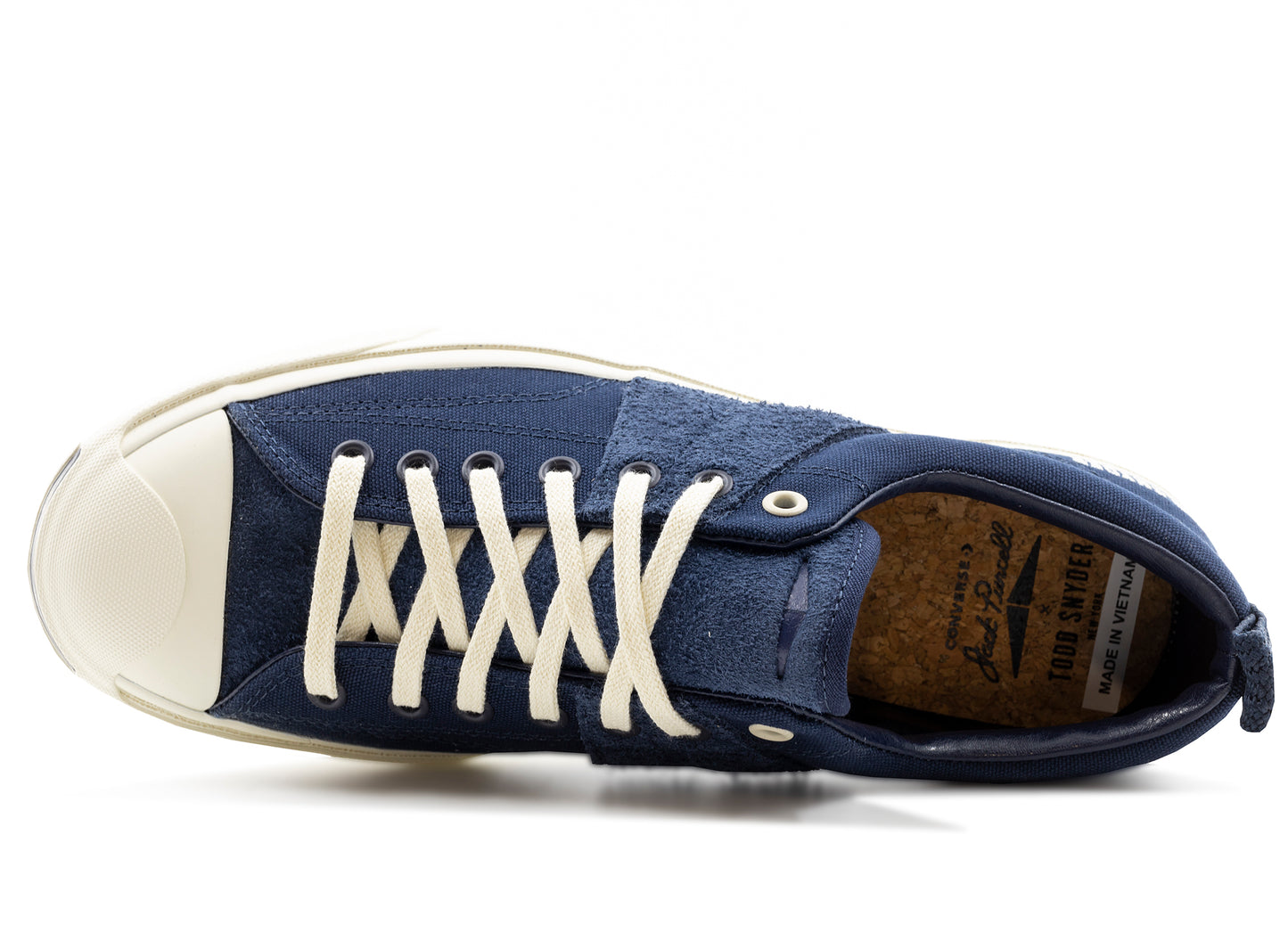 Converse x Todd Snyder Jack Purcell Ox in Obsidian / Egret