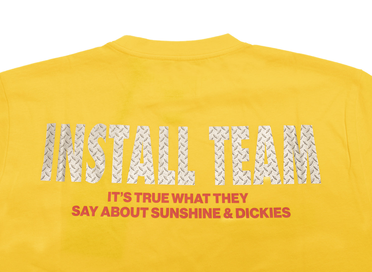 Dickies x New York Sunshine Knit L/S Pocket Tee in Yellow - view 2