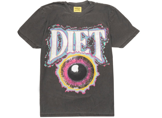 Diet Starts Monday Eyeball Tee in Vintage Black