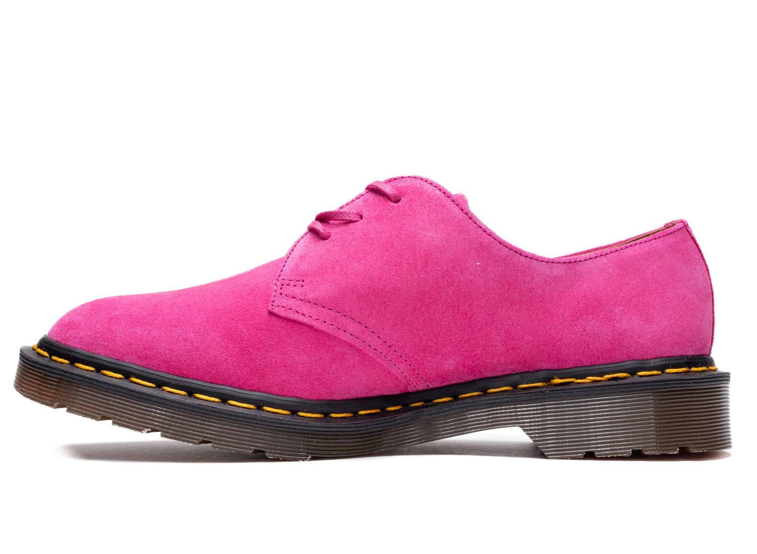 Dr. Martens 1461 Made in England Buck Suede Oxford in Pink / Multi-Color - view 3