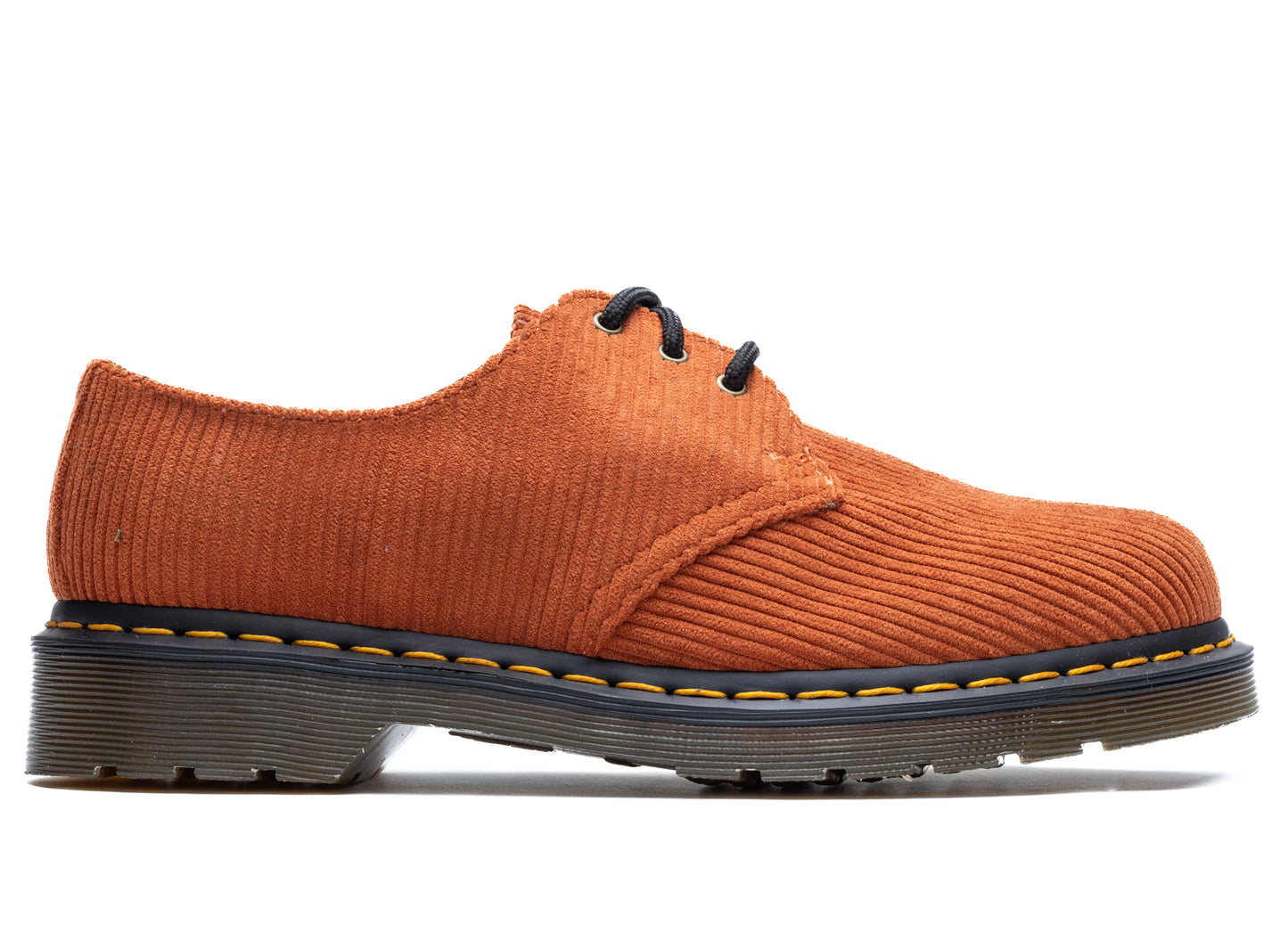 Dr. Martens Duchess Corduroy in Rust Tan