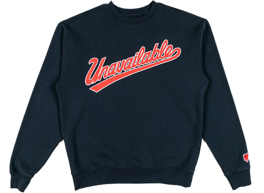Emotionally Unavailable Crewneck in Navy