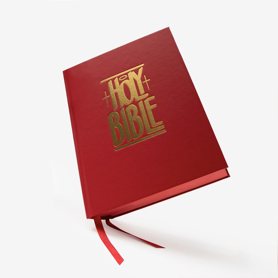 Eric Haze x Good Publishing Co. - GPC Santa Biblia, Rotulación a mano por HAZE