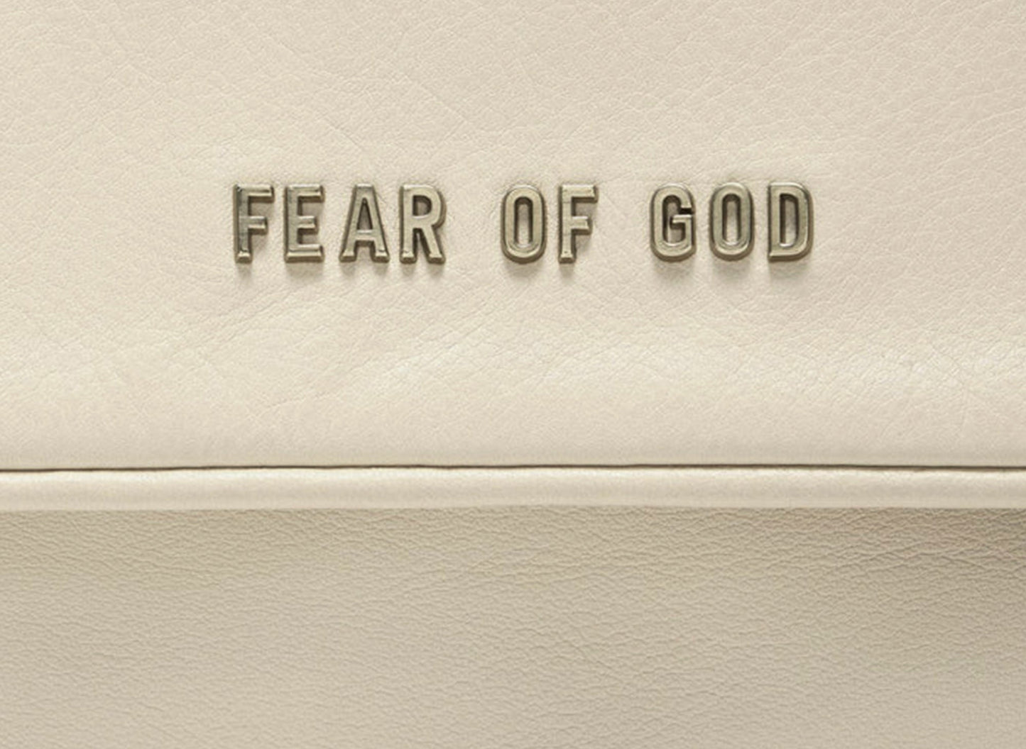 Fear of God Eternal Newspaper Bag in Beige - view 4