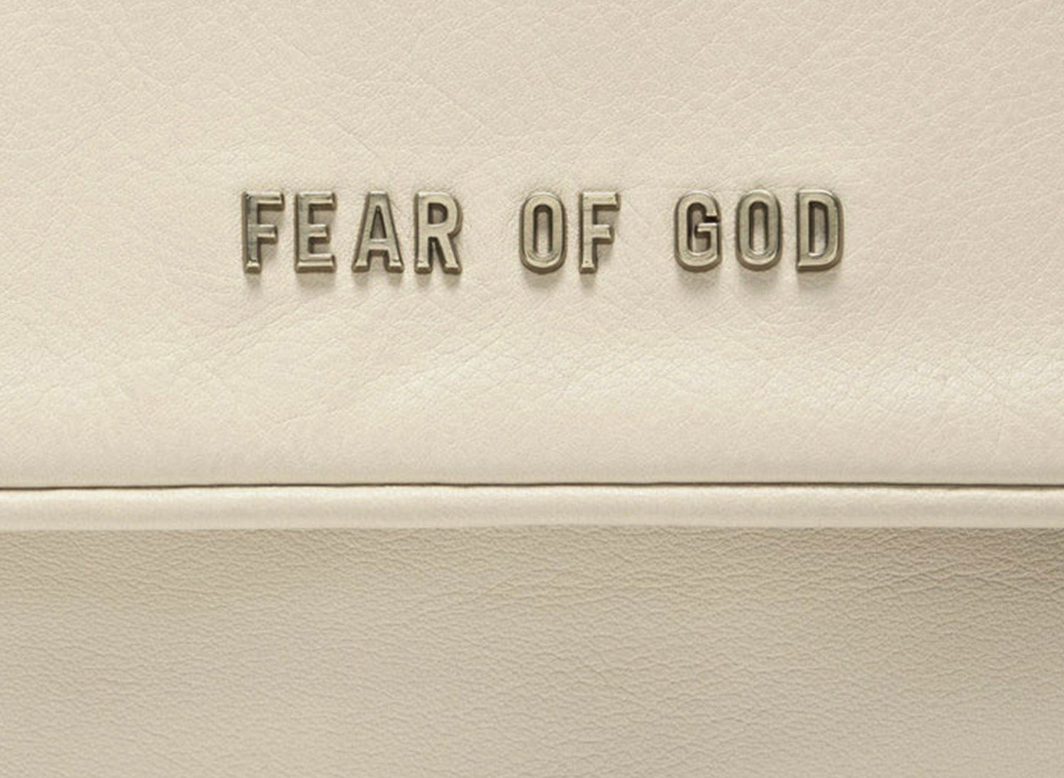 Fear of God Eternal Newspaper Bag in Beige - view 4