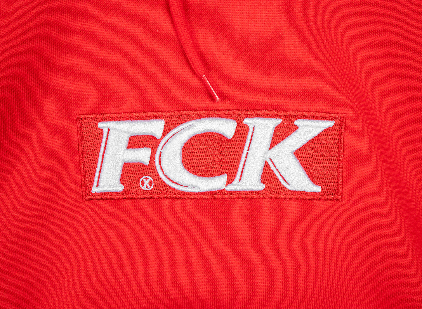 Fucking Rabbits FCK Hoodie in Red