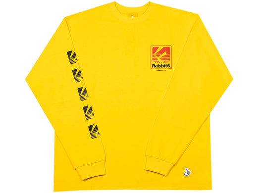 Fucking Rabbits Photographer's Gear L/S Tee in Yellow