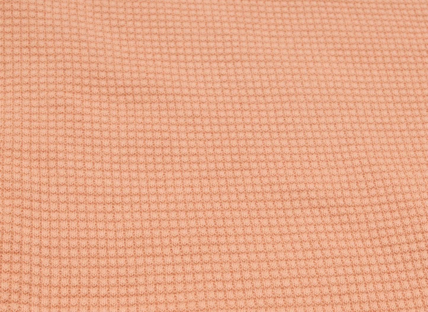 Greg Lauren Coral L/S Waffle Tee