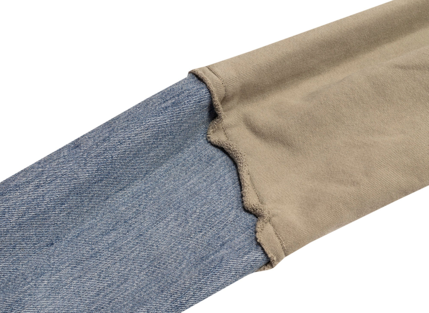 Greg Lauren Fragment Hoodie in Sage