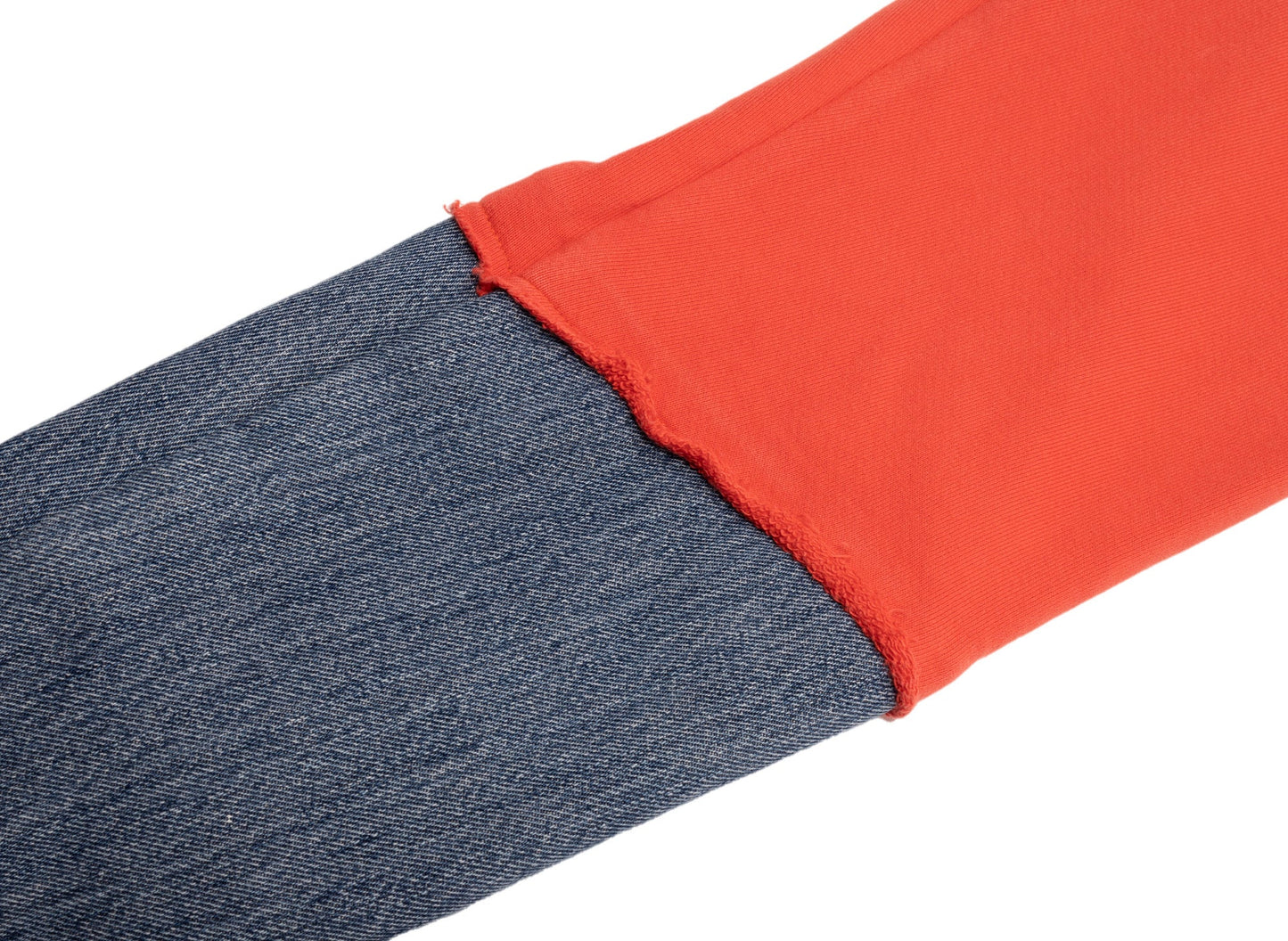 Greg Lauren Fragment Hoodie in Red
