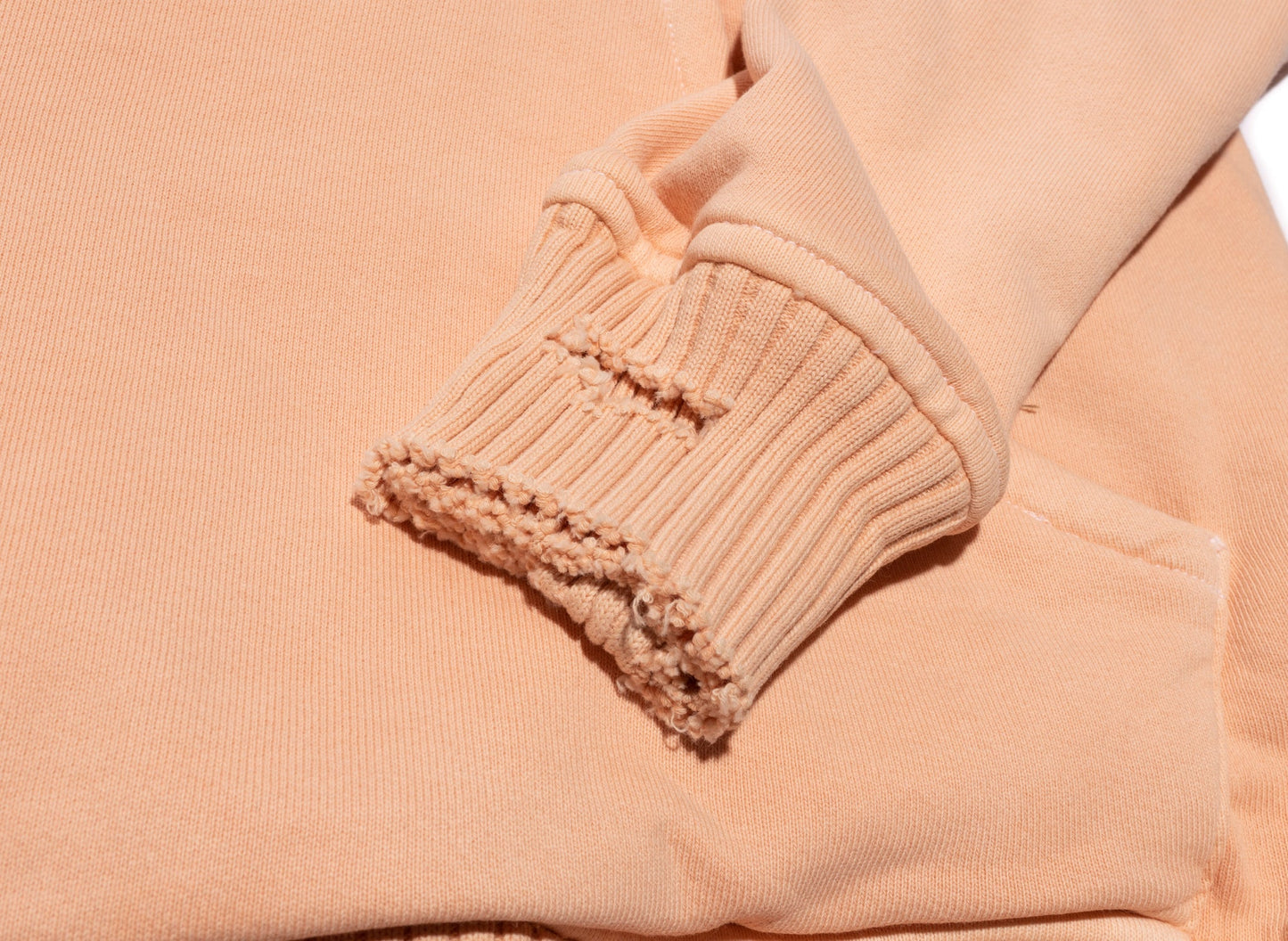 Greg Lauren Fragment Hoodie in Coral