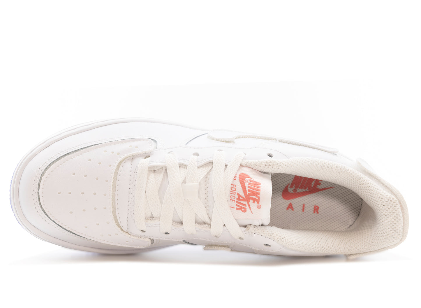 GS Nike Air Force 1/1 in White / Purple Pulse / Pink Salt