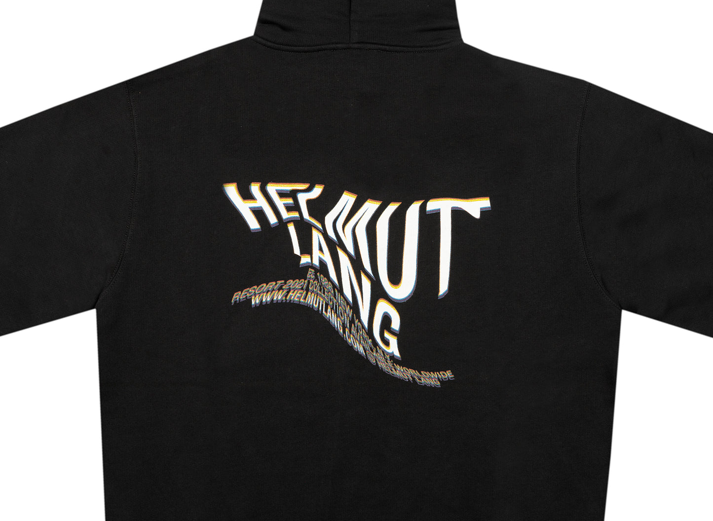 Sudadera con capucha asimétrica Helmut Lang