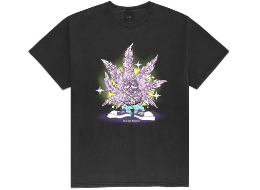 HUF Crystal Buddy S/S Tee in Black