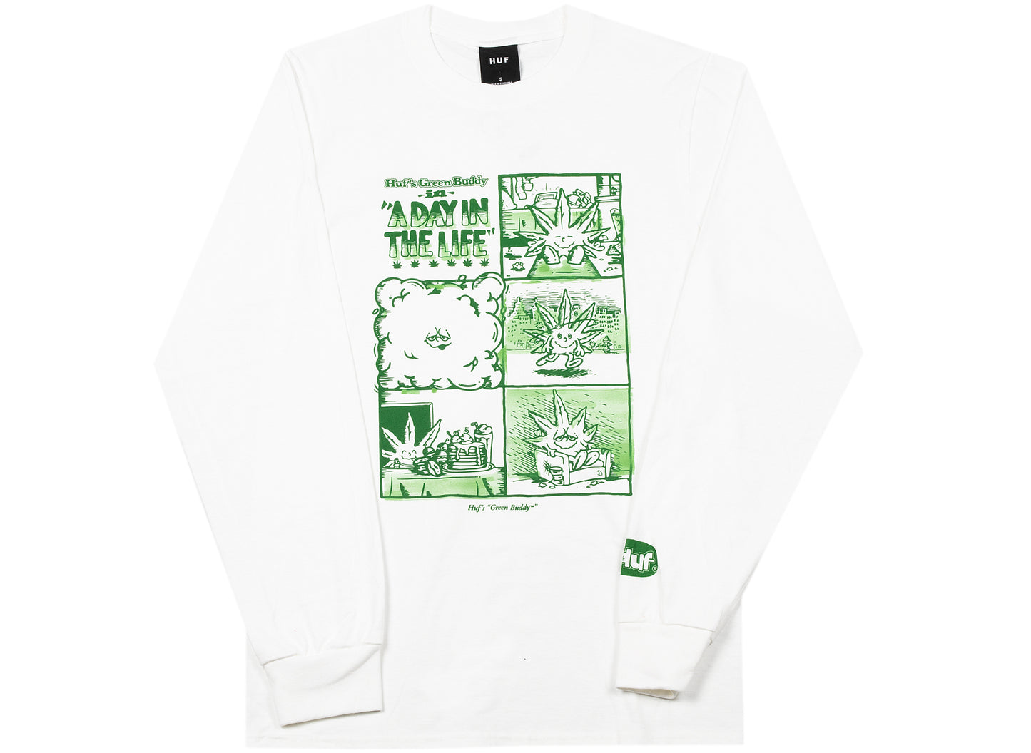 HUF Day in the Life Langarmshirt