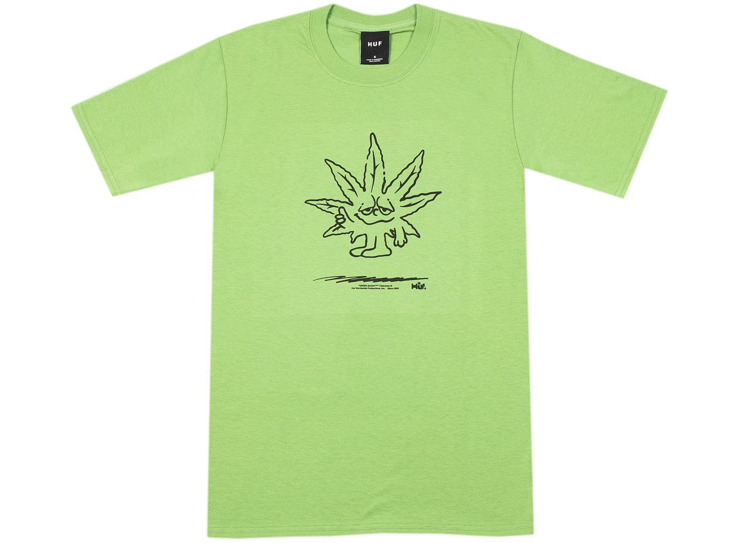 Camiseta HUF Easy Green de manga corta