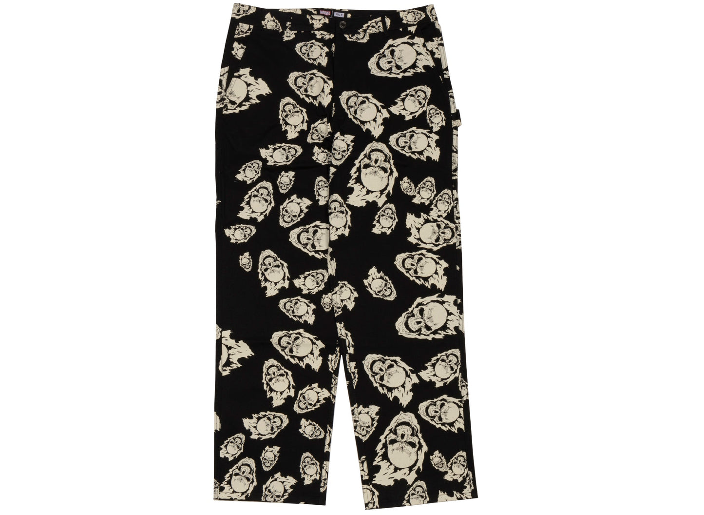 Pantalones de Pintor HUF Ghost Rider en Negro