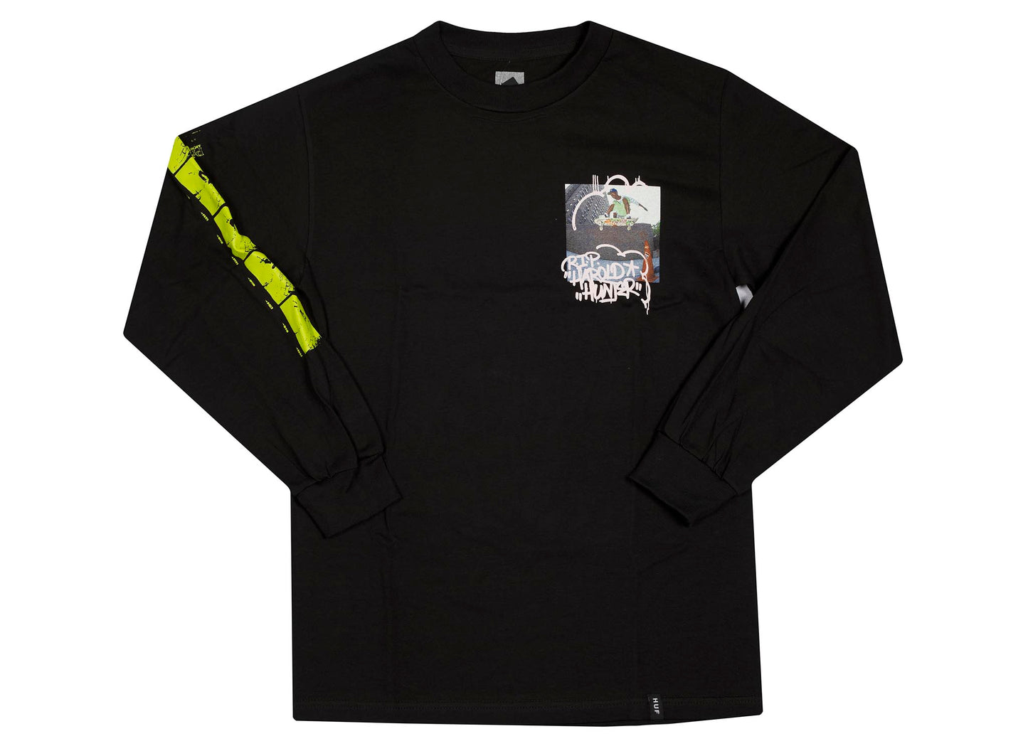 Camiseta de manga larga HUF Harold Hunter Foundation