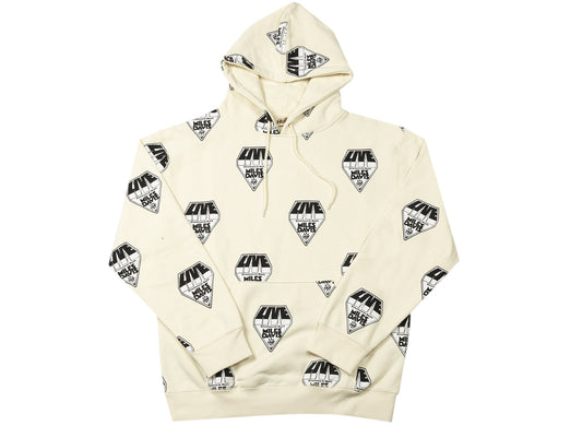 HUF In Concert Pullover Hoodie in Cream
