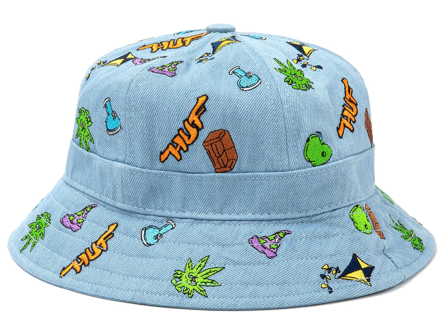 HUF Scatterbrain Bell Hat in Light Blue