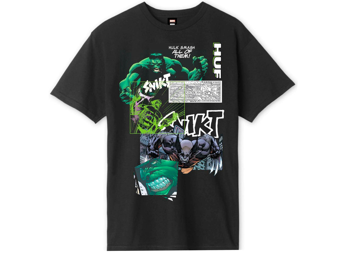 HUF Smash Up Kurzarm-T-Shirt
