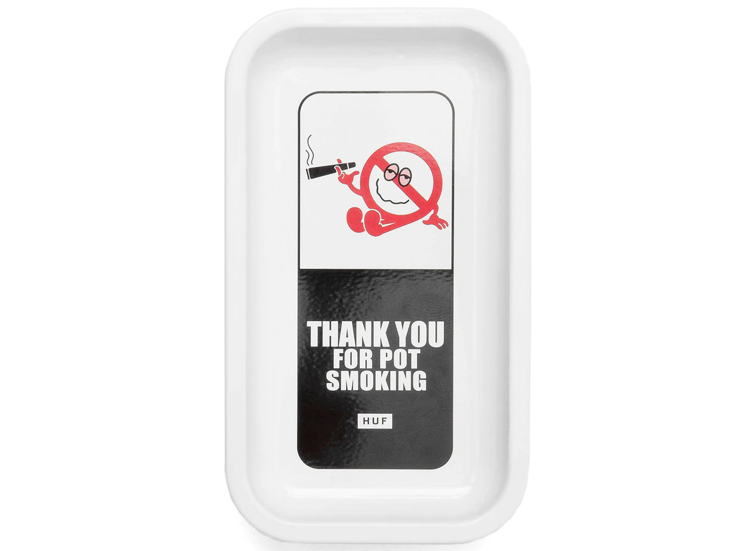 HUF Thank You Mini Stash Box in Black - view 2