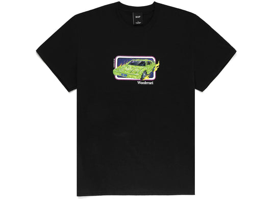 HUF Weederrari S/S Tee in Black