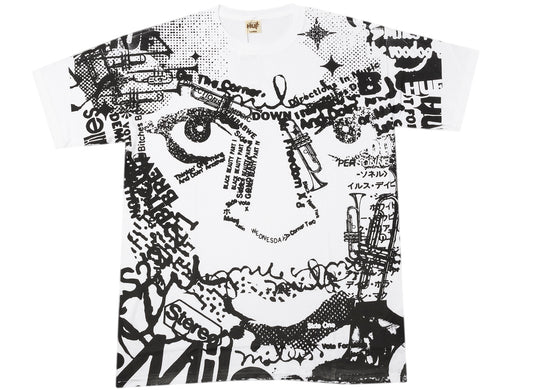 HUF x Miles Davis Vote For Miles S/S Tee in White