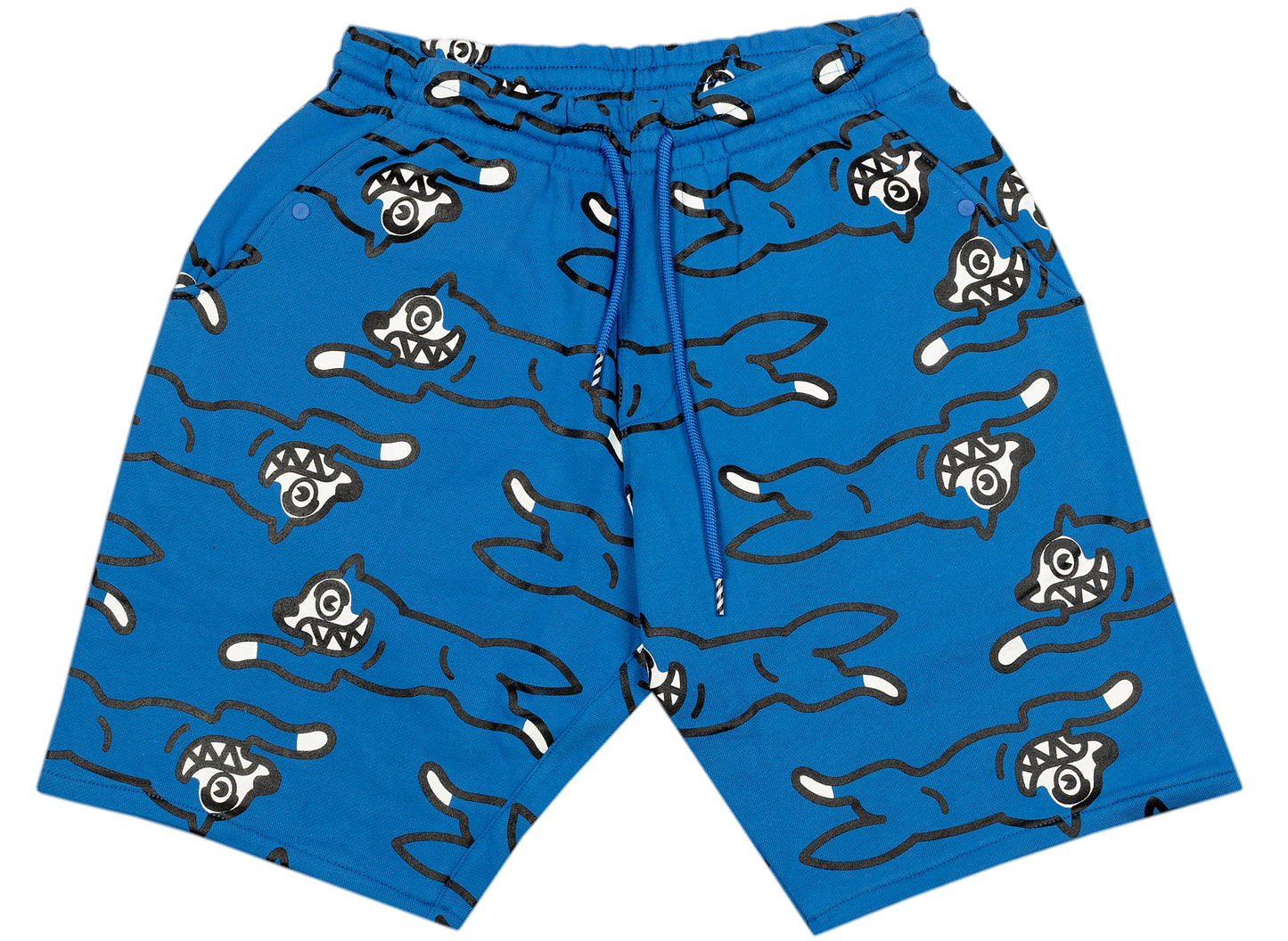 Ice Cream Bow Wow Shorts in Strong Blue