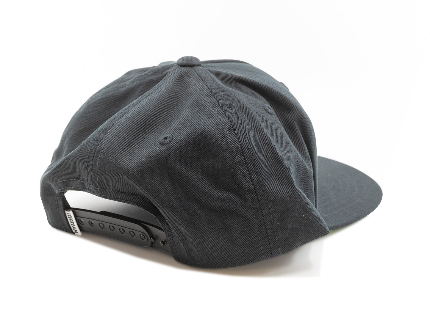 Ice Cream Candy Snapback Hat in Schwarz