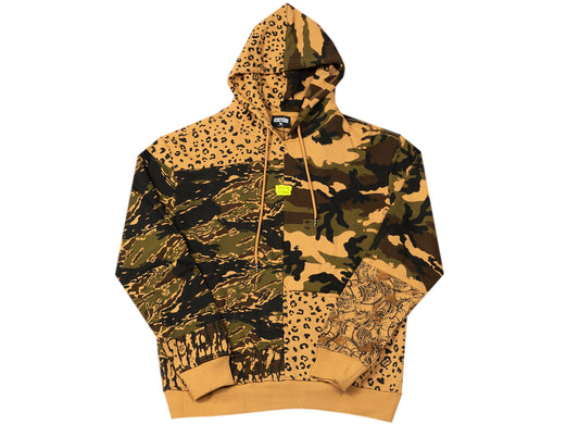 Ice Cream Collage Hoodie in Camo