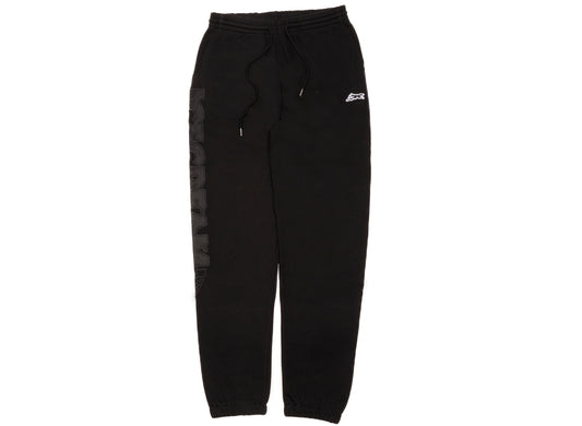 Ice Cream Cone Sweatpants in Black