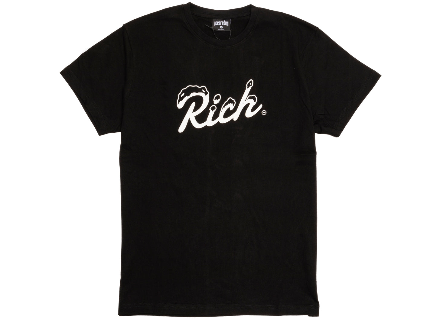 Ice Cream Rich S/S Tee in Black