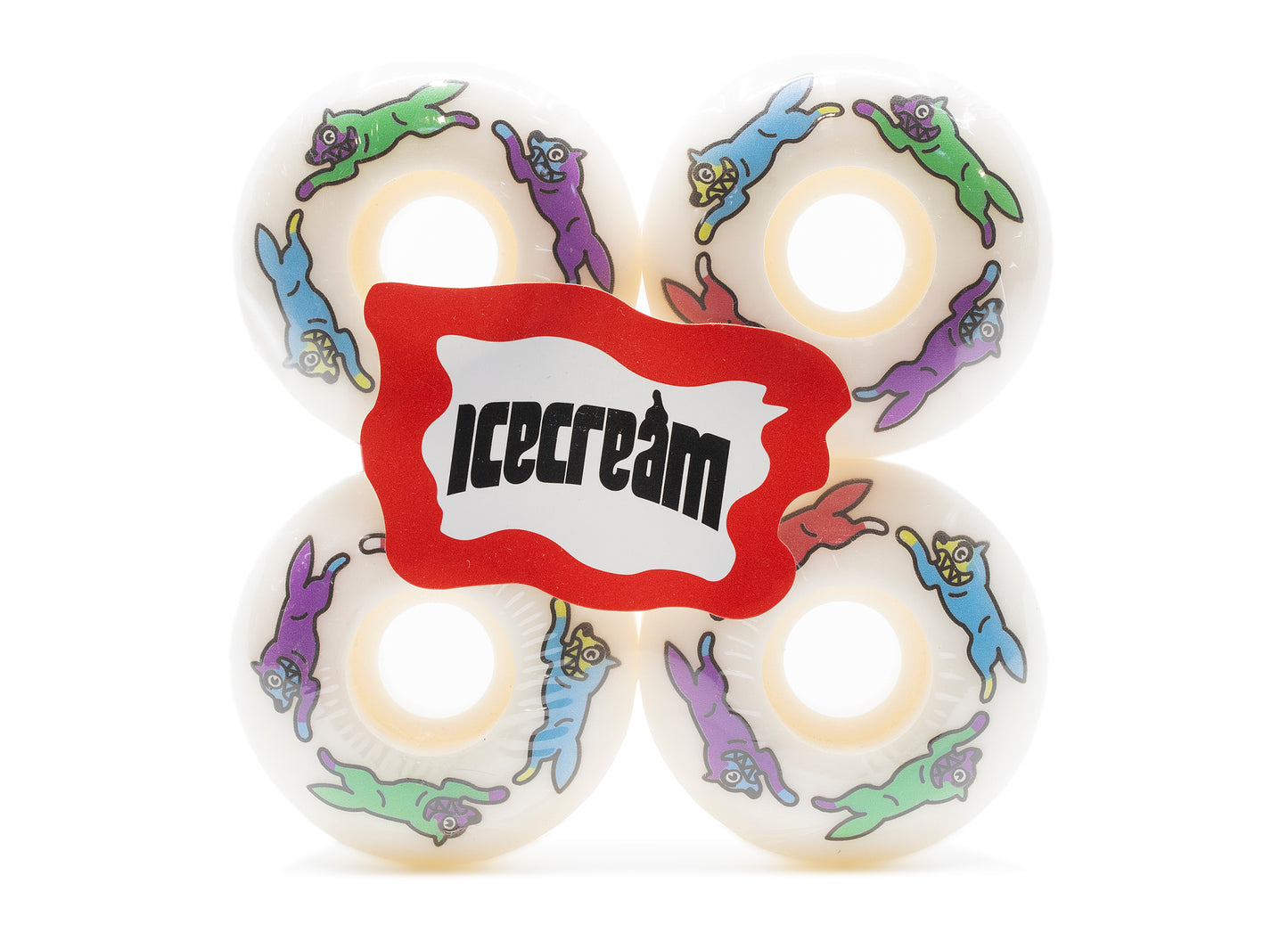 Ice Cream Skate Wheels in White