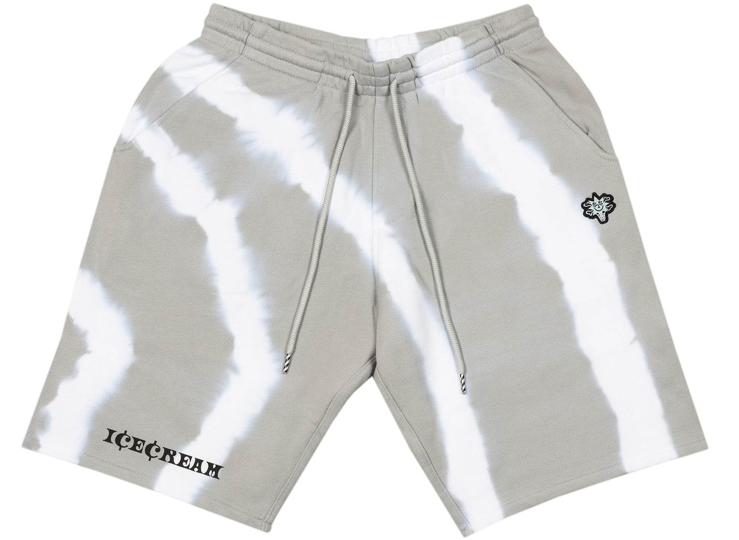 Ice Cream Vanille-Shorts in Grau