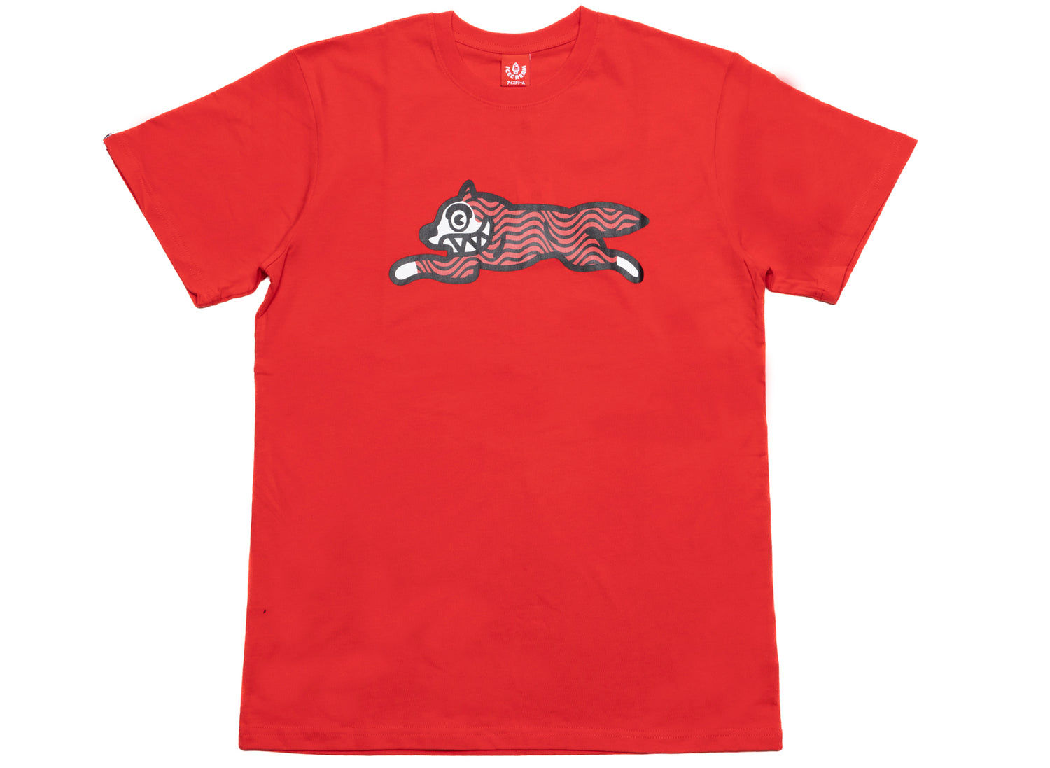 Ice Cream Wavy S/S Tee in Red