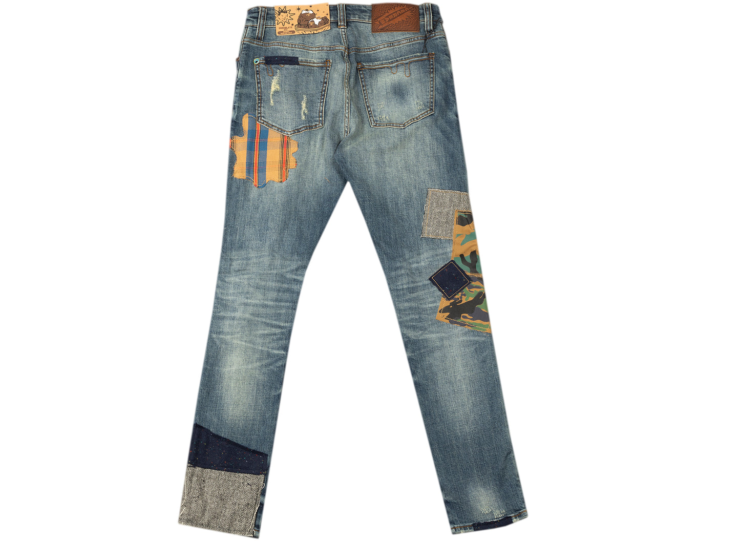 Ice Cream Yoshi Jeans in Blue Wash