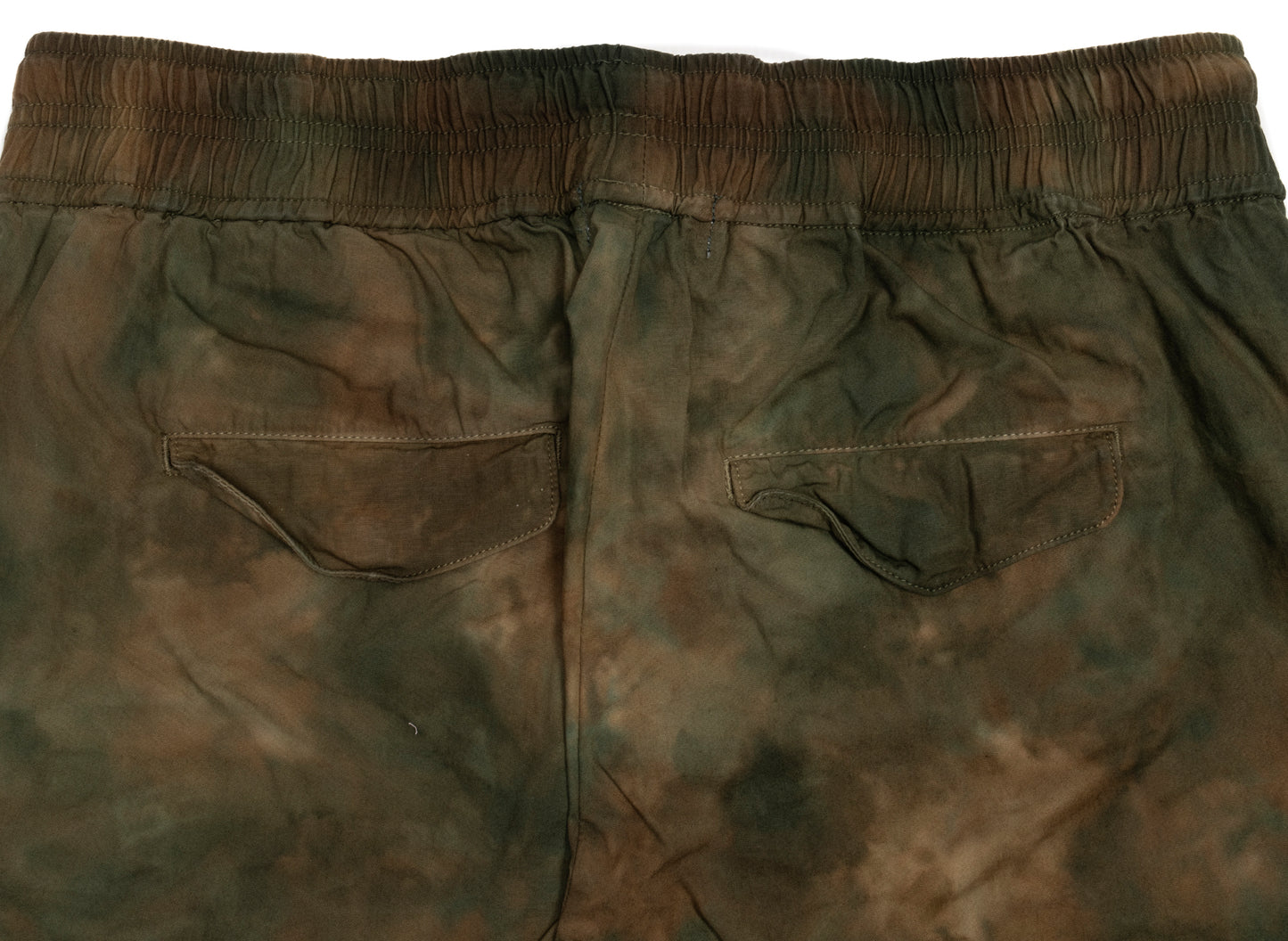 John Elliott Camo Cargo Pants back sateen
