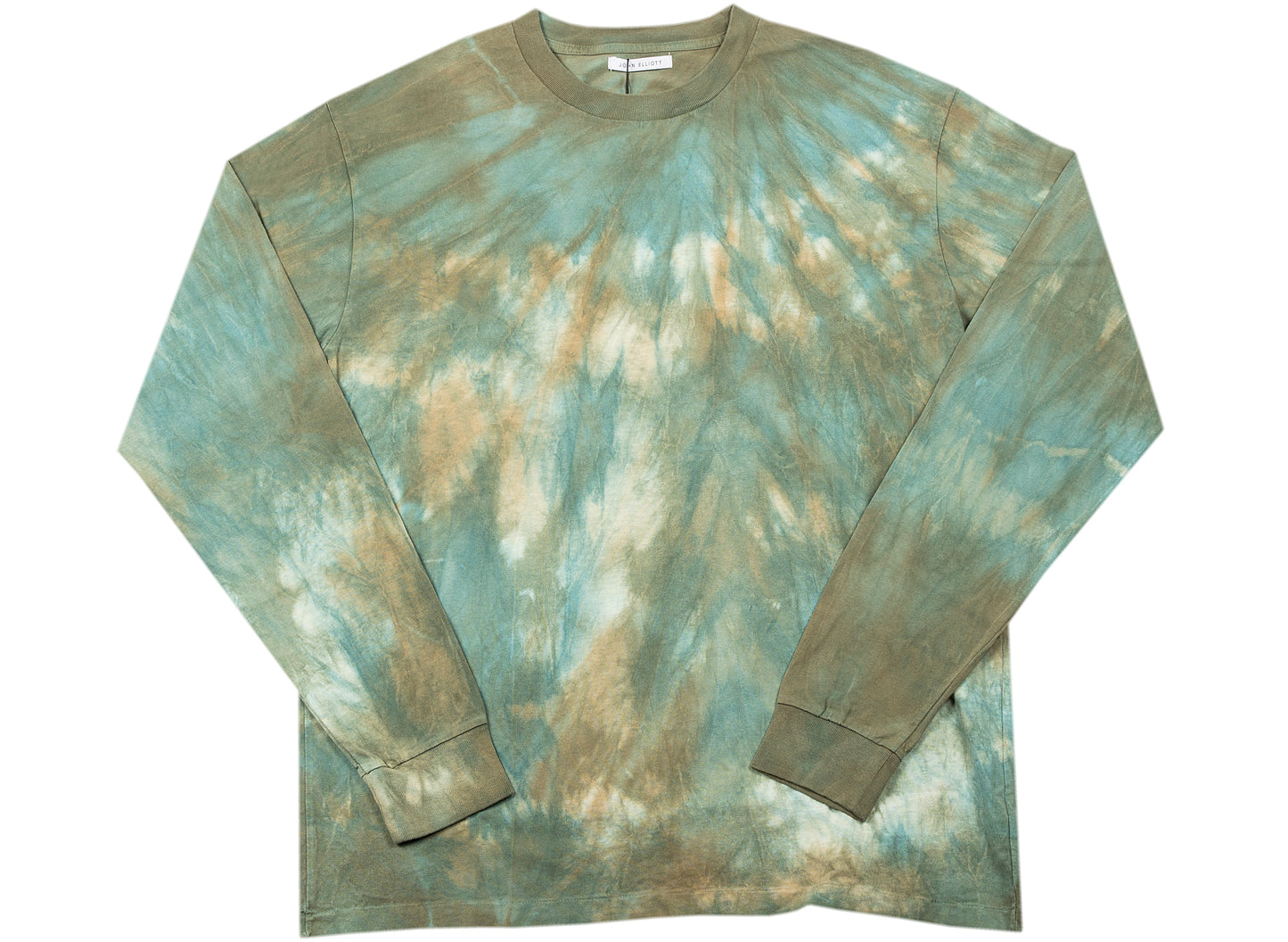 John Elliott Long Sleeve University Tee in Sorrel Dye