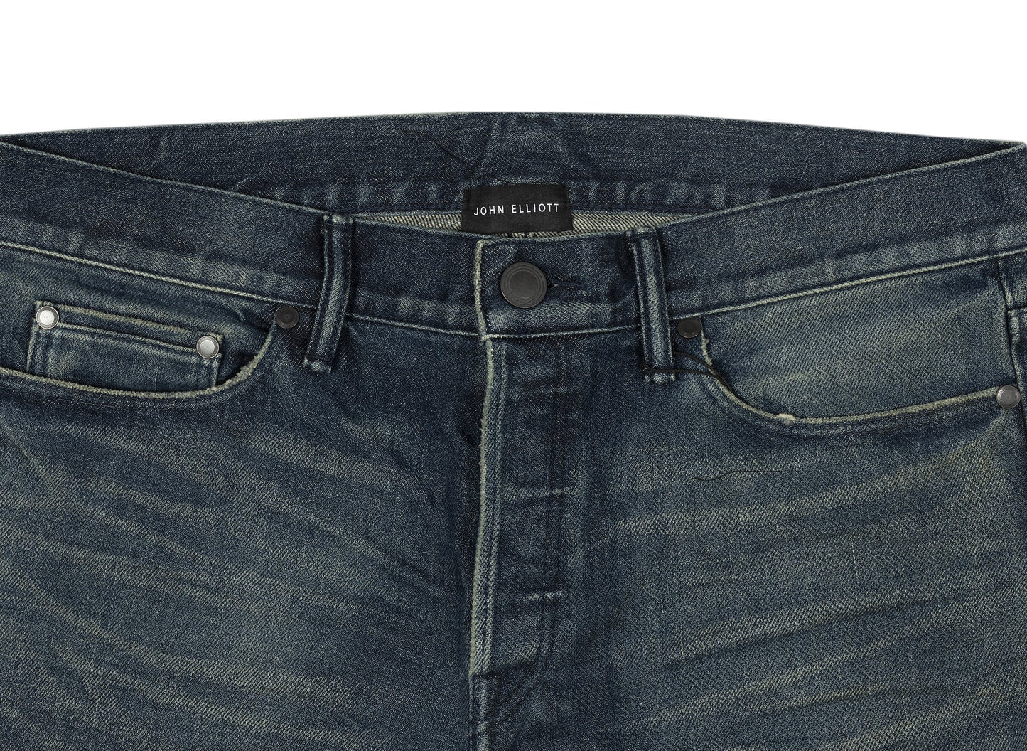John Elliott The Cast 2 Nimbus Jeans in Blue Denim