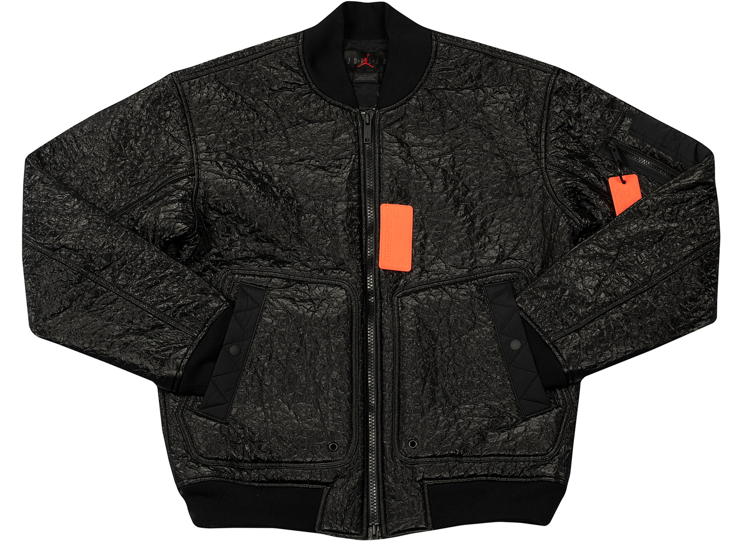 Jordan 23 Engineered MA-1 Bomber Jacket in Black / Infrared 23