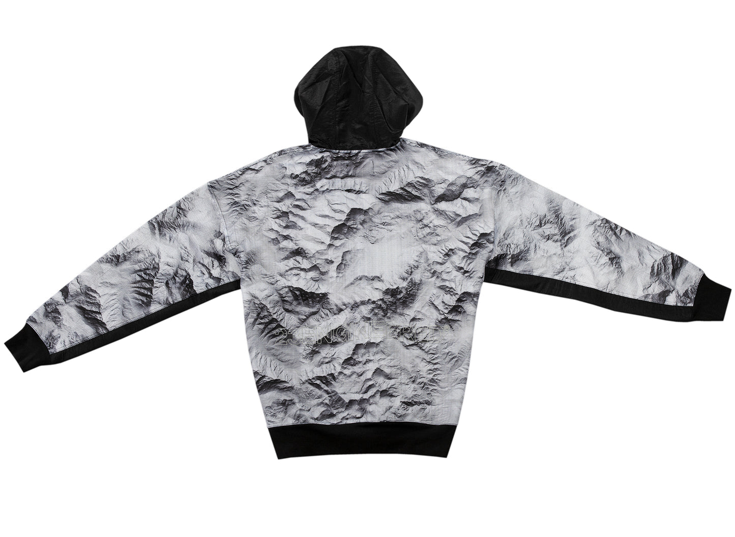 Jordan 23 Engineered Men's Printed Pullover Hoodie in White / Black