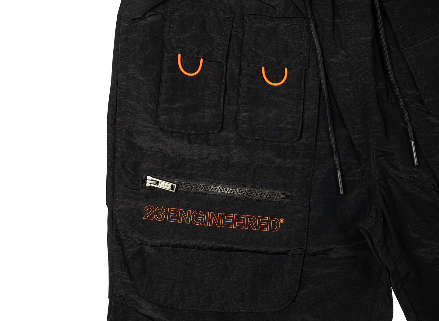 Jordan 23 Engineered Utility Shorts in Black