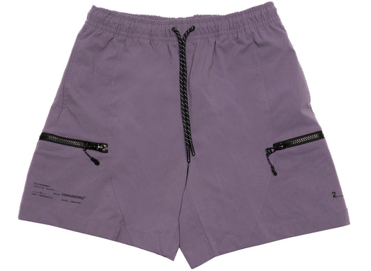 Jordan 23 Engineered Woven Shorts in Canyon Purple / Black