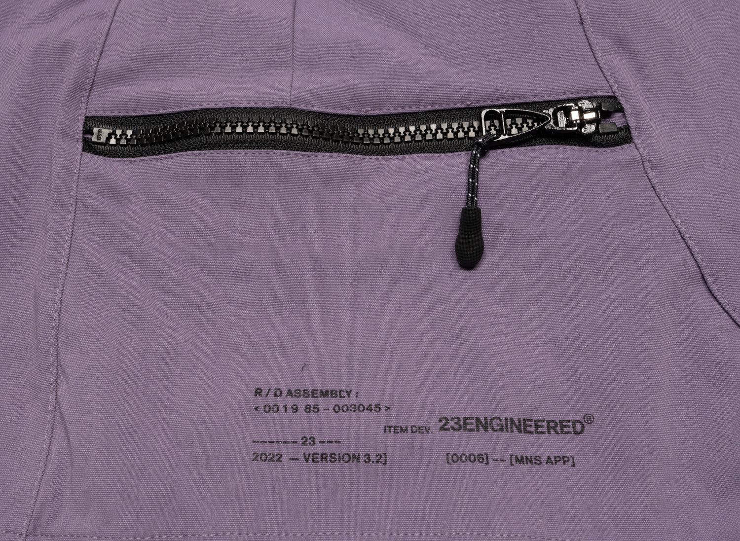 Jordan 23 Engineered Woven Shorts in Canyon Purple / Black - view 2