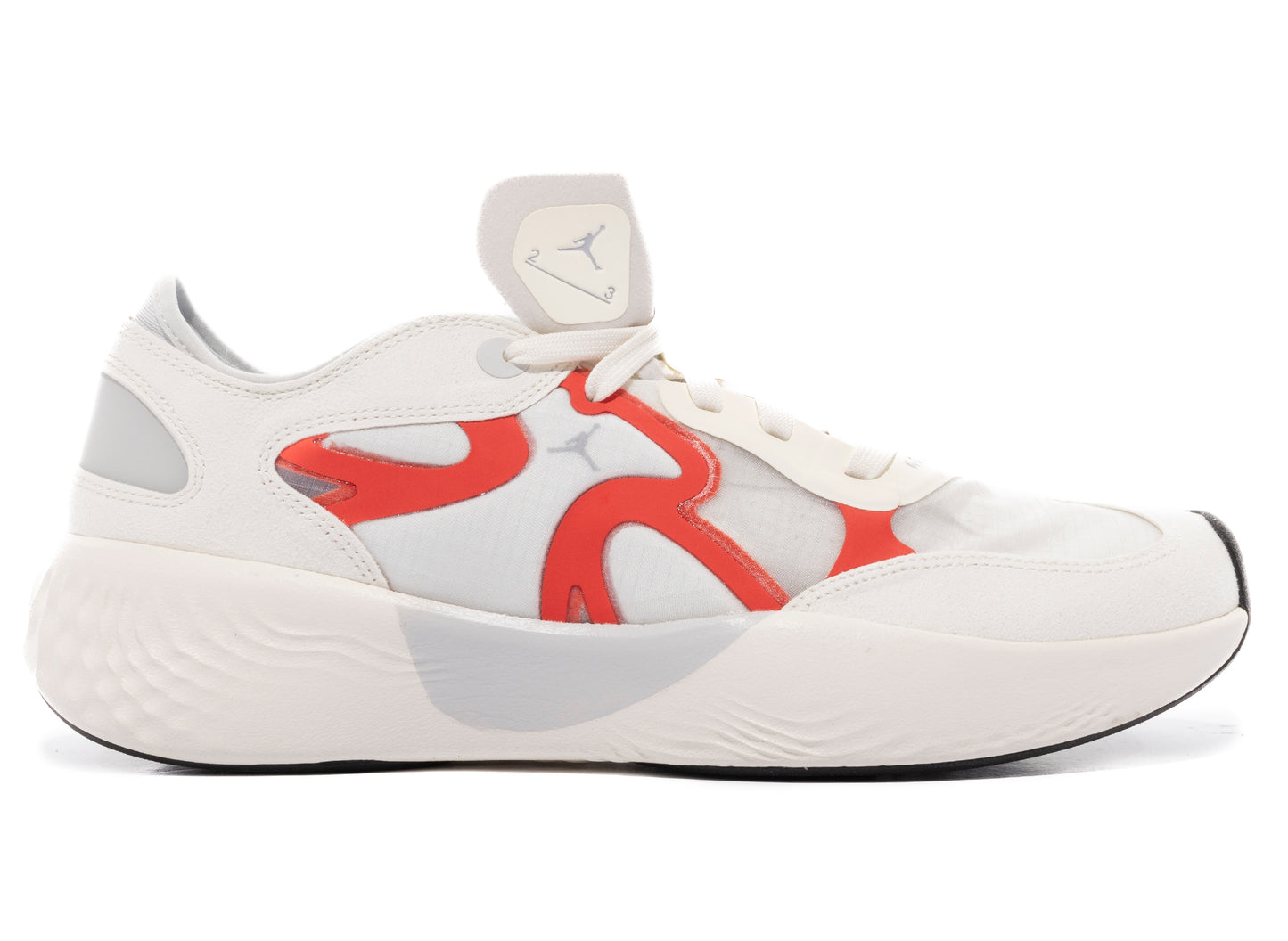 Jordan Delta 3 Low in Sail / Wolf Grey / Photon Dust / Chile Red
